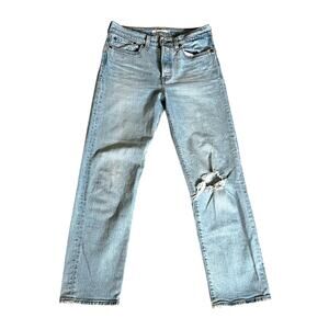 Levi's Light Blue Straight Leg Jeans